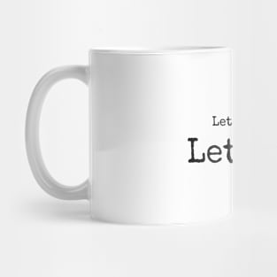 Let go and let God Christian Mug